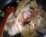 1人分　白菜たっぷりの焼きうどん作り方5写真