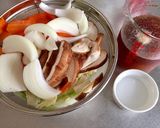 【簡単】残り野菜deうまうま中華丼!作り方1写真