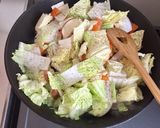 【簡単】残り野菜deうまうま中華丼!作り方3写真