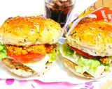 紅茶でバンズ♡モス風トマトハンバーガー★作り方12写真