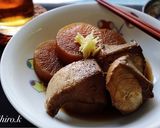 フライパンで簡単ブリのアラ煮☆作り方5写真