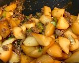 簡単！大根とひき肉のピリ辛炒め煮作り方7写真