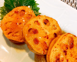 超簡単！鶏つくねのれんこんはさみ焼き作り方9写真