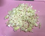 [シンプル]【トマトクリームパスタ】作り方1写真