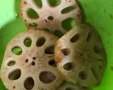 蓮根の磯辺揚げ作り方1写真