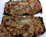 香味ペーストで決まり☆鶏ひき肉の磯辺焼き作り方11写真
