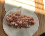 簡単肉ダネ☆基本食材3つ☆包まない餃子作り方2写真