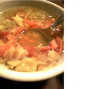 丸ごとトマトとろーりきゃべつカレースープ作り方3写真