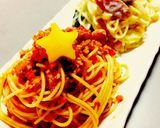 クリスマスにぴったり❅赤いツリーパスタ作り方6写真