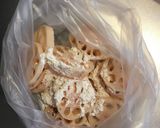 シャキもち～♡レンコンの胡麻照り焼き作り方2写真
