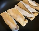 簡単肉ダネ☆基本食材3つ☆包まない餃子作り方4写真