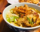 新生姜と豚肉と長ネギのかき揚げ作り方11写真