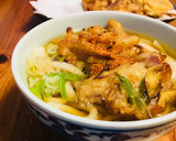 新生姜と豚肉と長ネギのかき揚げ作り方11写真