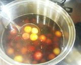 紅茶ミニトマト寒天、ハチミツ、アイス添え作り方9写真