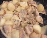 残った生クリームで☆かぶ☆鶏肉☆長いも煮作り方8写真