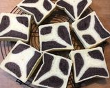ふわふわ〜★白い牛柄角食パン作り方16写真