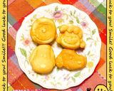 今日のおやつはスヌーピーパンケーキ♪作り方4写真