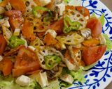焼き野菜&生野菜＊ミックスサラダ作り方6写真