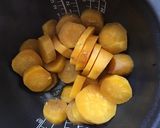 炊飯器で、さつまいもの甘露煮作り方2写真