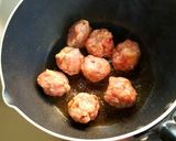 ミートボールのトマトソース煮込み作り方3写真
