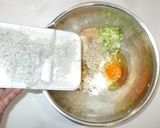 大麦お好み焼き♪簡単に食物繊維作り方3写真