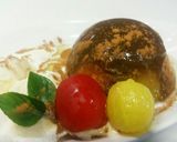 紅茶ミニトマト寒天、ハチミツ、アイス添え作り方17写真