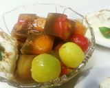 紅茶ミニトマト寒天、ハチミツ、アイス添え作り方18写真