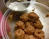肉団子と野菜のオイスター炒め！作り方6写真