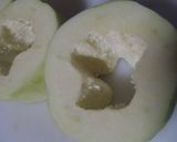 甘さひかえめ‥「青パパイヤのピール」作り方1写真