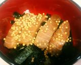 残ったお刺身で、海鮮ワサビ茶漬け作り方6写真