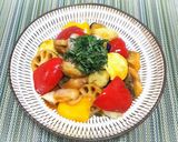 鯖と彩り野菜の酢豚風作り方4写真