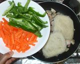 ケンミン焼きビーフン♪簡単海鮮野菜炒め作り方4写真