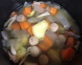 さつまいもの秋ポトフ 幼児食1歳半作り方4写真