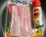 ベーコン焼き炒め⭐ベーコン弁当おかず簡単作り方1写真