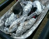 BBQコンロで焼き芋作り方4写真