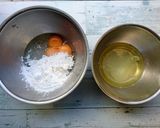ココアマーブル米粉シフォンケーキ作り方1写真