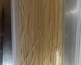 水で戻したパスタでタラコスパ作り方2写真