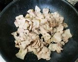 大根と豚バラ肉の炒め煮作り方10写真