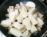 大根と豚バラ肉の炒め煮作り方11写真