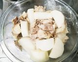 大根と豚バラ肉の炒め煮作り方16写真