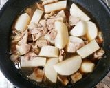 大根と豚バラ肉の炒め煮作り方18写真