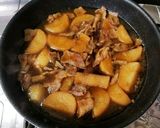 大根と豚バラ肉の炒め煮作り方20写真