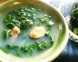 ムール貝のスープと大根菜のおひたし作り方1写真