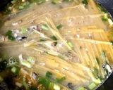 【フライパン１つで】さば缶の和風パスタ作り方4写真