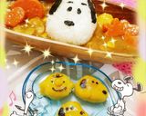 スヌーピーおにぎり❤カレー❤作り方7写真