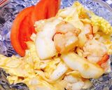 白菜と赤海老の中華風サラダ作り方5写真