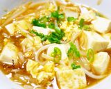 白だし豆腐の卵とじ。～風邪の時などにも～作り方24写真