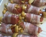 簡単！さっぱり☆なめことトマトの肉巻き☆作り方3写真