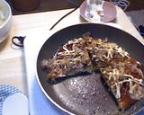 IHクッキング　フライパンでお好み焼き作り方5写真
