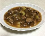 若鶏の血肝煮(やきとりのレバーのタレ風)作り方6写真